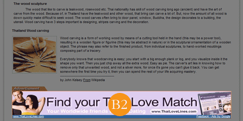 advertising at thaisculpt.com